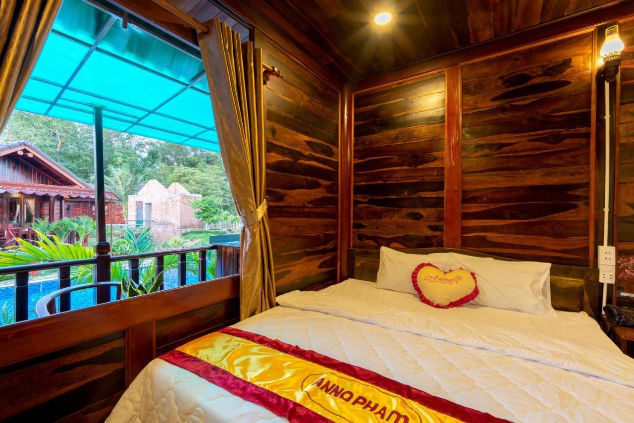 Anna Pham Bungalow - Friendly Local Дуонг-Донг Экстерьер фото